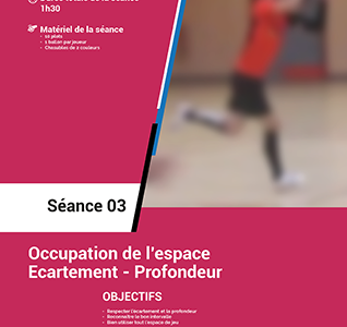 Séance d'entrainement complet : l'occupation de l'espace