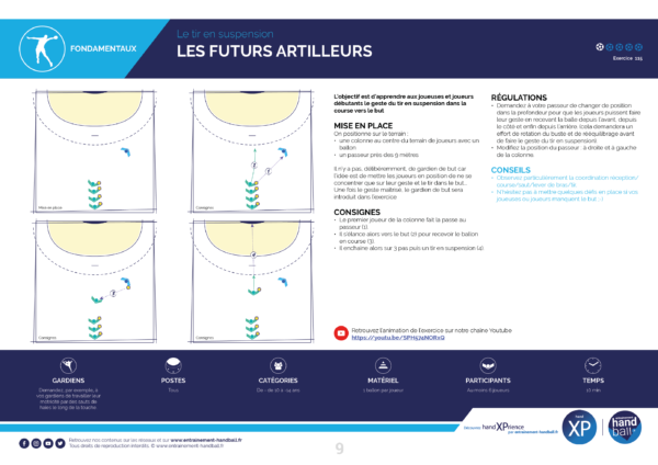 Visuel Cahier de 20 exercices pour le tir en extension