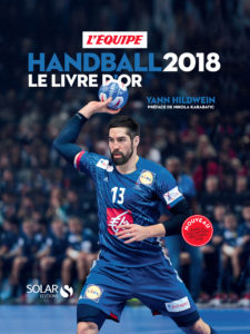 Couverture du livre livre d'or du handball 2018