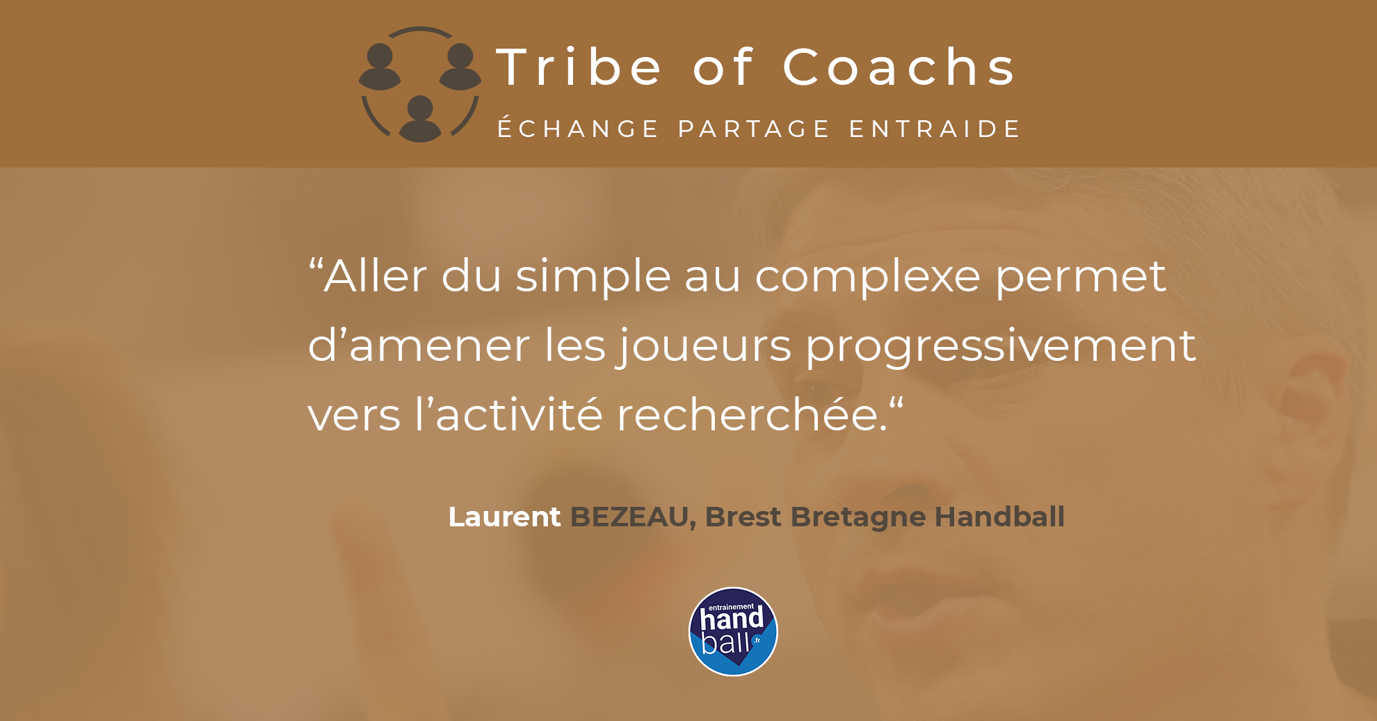 3 Questions à Laurent Bezeau, entraineur du Brest Bretagne Handball