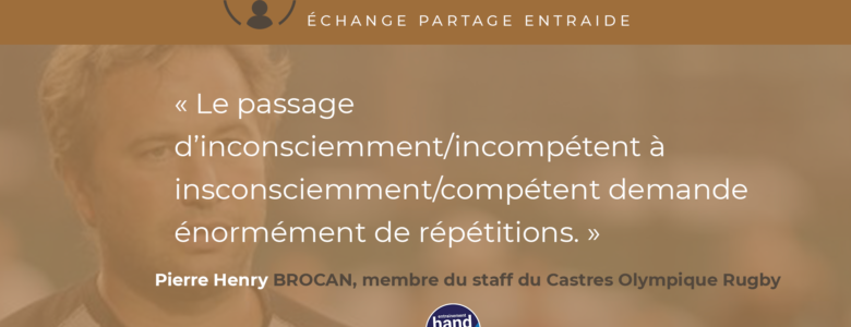 3 questions à ... Pierre Henry Broncan, membre du staff du Castres Olympique (2020/2021)