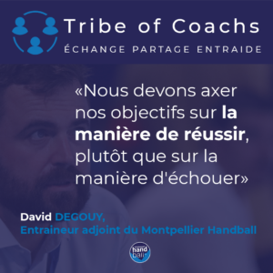 3 question à ... David Degouy, entraineur adjoint du Montpellier Handball