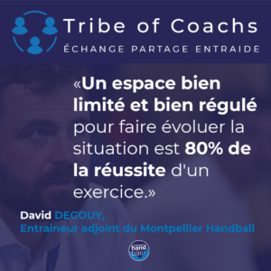 3 question à ... David Degouy, entraineur adjoint du Montpellier Handball