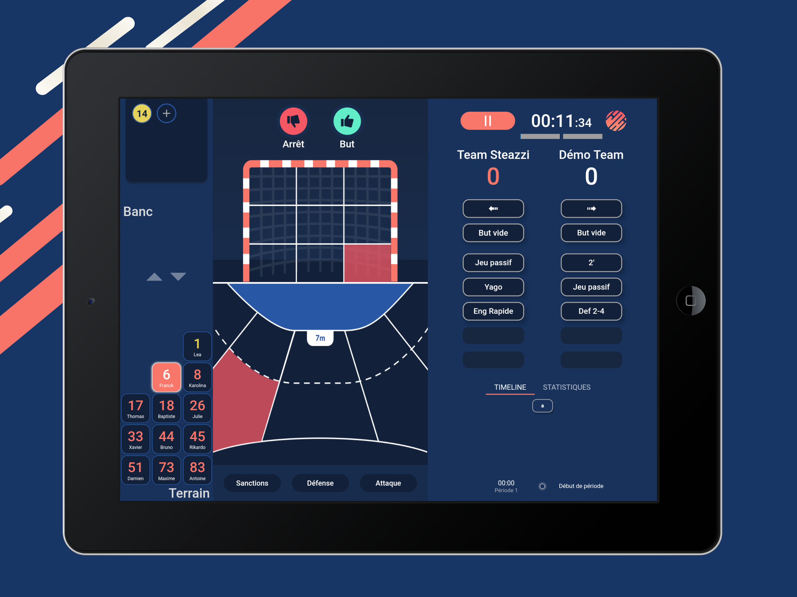 Pourquoi et comment prendre ses statistiques de match au handball entrainementhandball.fr Pourquoi et comment prendre ses statistiques de match au handball entrainementhandball.fr
