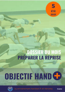 Couverture Webzine Objectif Hand 05 été 2021