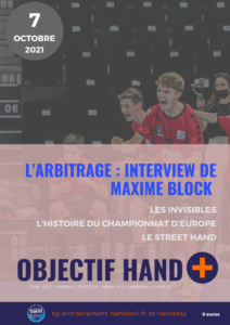 Webzine Objectif Hand 07 octobre 2021