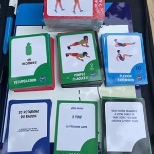 Jeu de carte "Préparation physique
